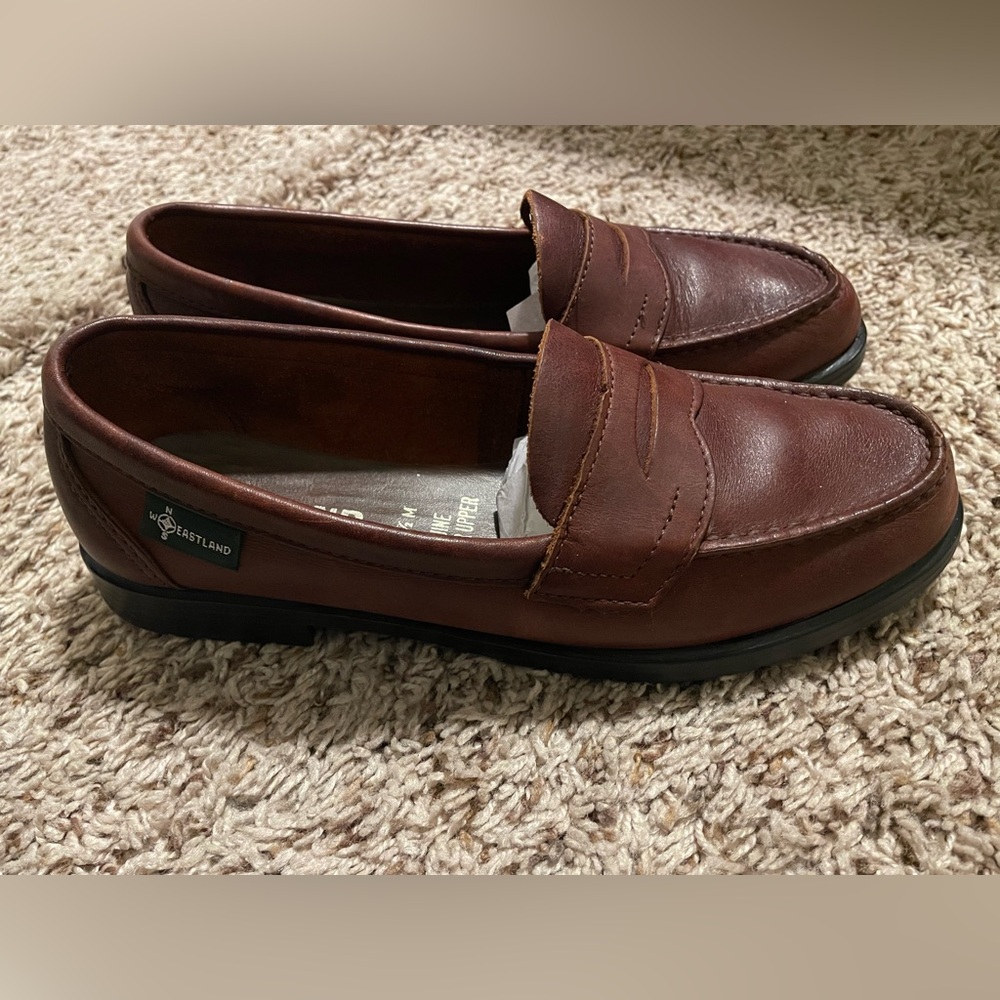 Eastland Brown Leather Loafers